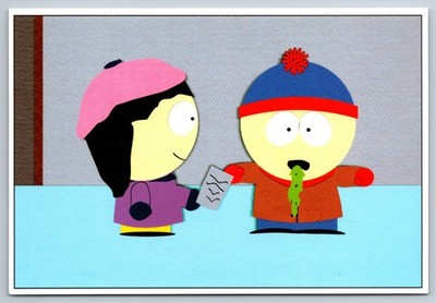 South Park TV Show Wendy Stan 1998 Comedy Central Continental Postcard 4x6