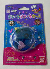 Tamagotchi Osutchi Mesutchi Case - Blue Clear - Stickers - New