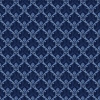 Dolls House Miniature Indigo Classic Wallpaper Design Dolls House Miniature Indigo Classic Wallpaper Design