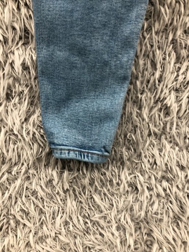 Pantalones de mezclilla ajustados Zara talla 4 para mujer azul lavado medio DEFECTUOSOS - Imagen 10 de 13