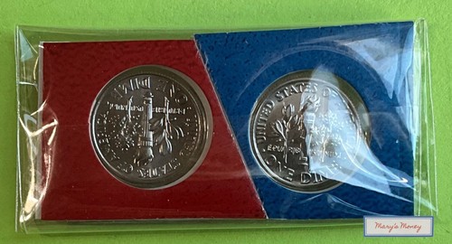 2024 US mint P&D UNCIRCULATED DIMES brilliant uncirculated in original mint pkg - Picture 2 of 3