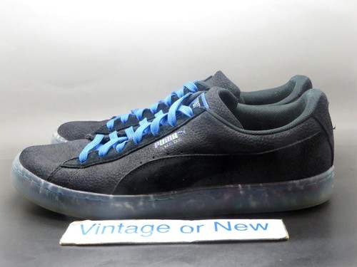 Herren Puma Suede Classic v2 AOP Grafitti schwarz royalblau 367565 01 Größe 8,5 - Bild 2 von 7