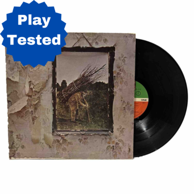 LED ZEPPELIN IV 4 Untitled LP ZOSO Vinyl Record SD 19129 Porky