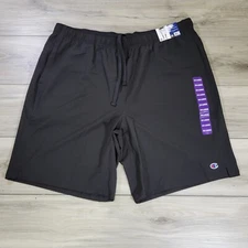 Champion Shorts Men's 2XL Black Performance New