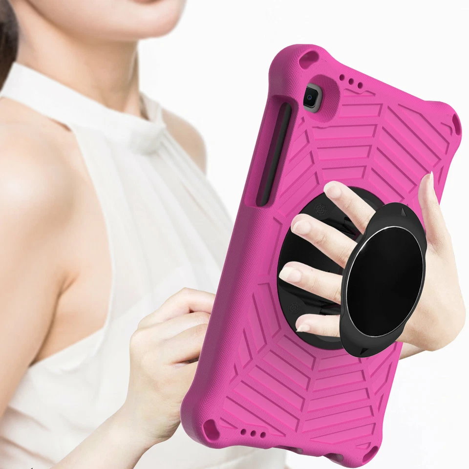 For Samsung Galaxy Tab A8 X200 S6 A7 Lite P610 Shockproof Silicone stand Case - Image 3 of 4