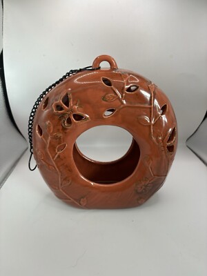 Yankee Candle 3 in 1 Ceramic Garden Sphere Candle Holder~Bird Feeder~Planter