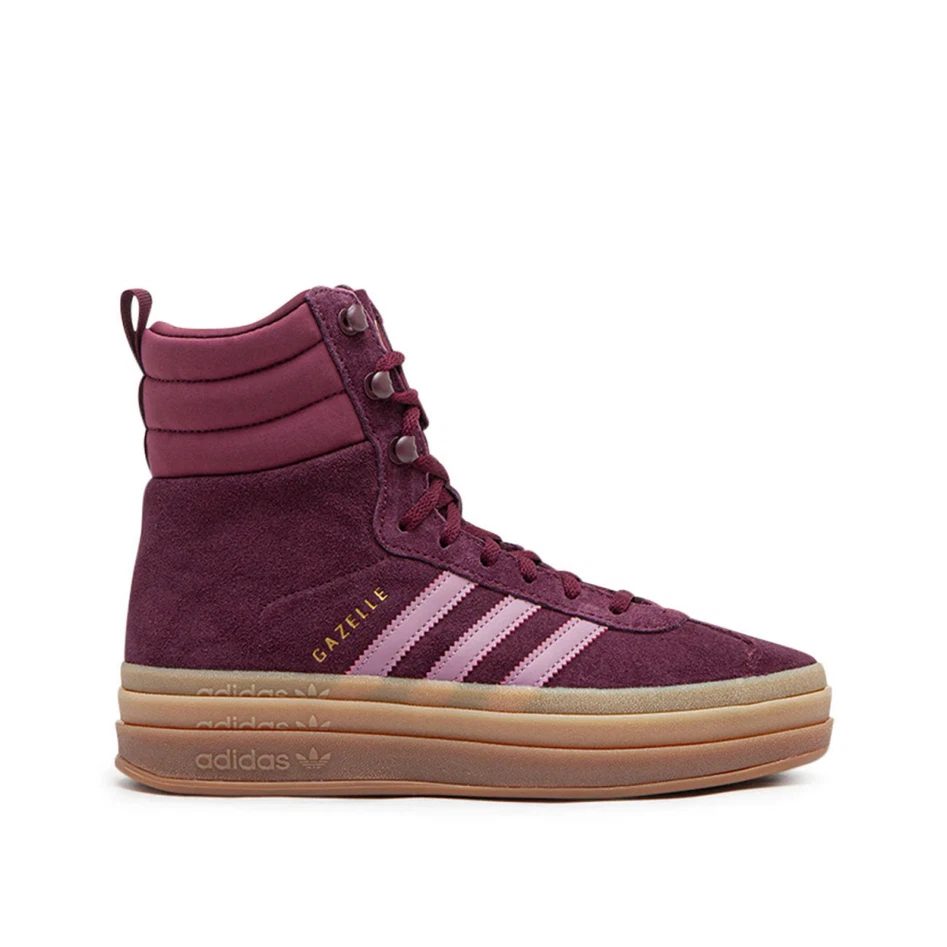 adidas Gazelle High Maroon Gum W for sale | eBay