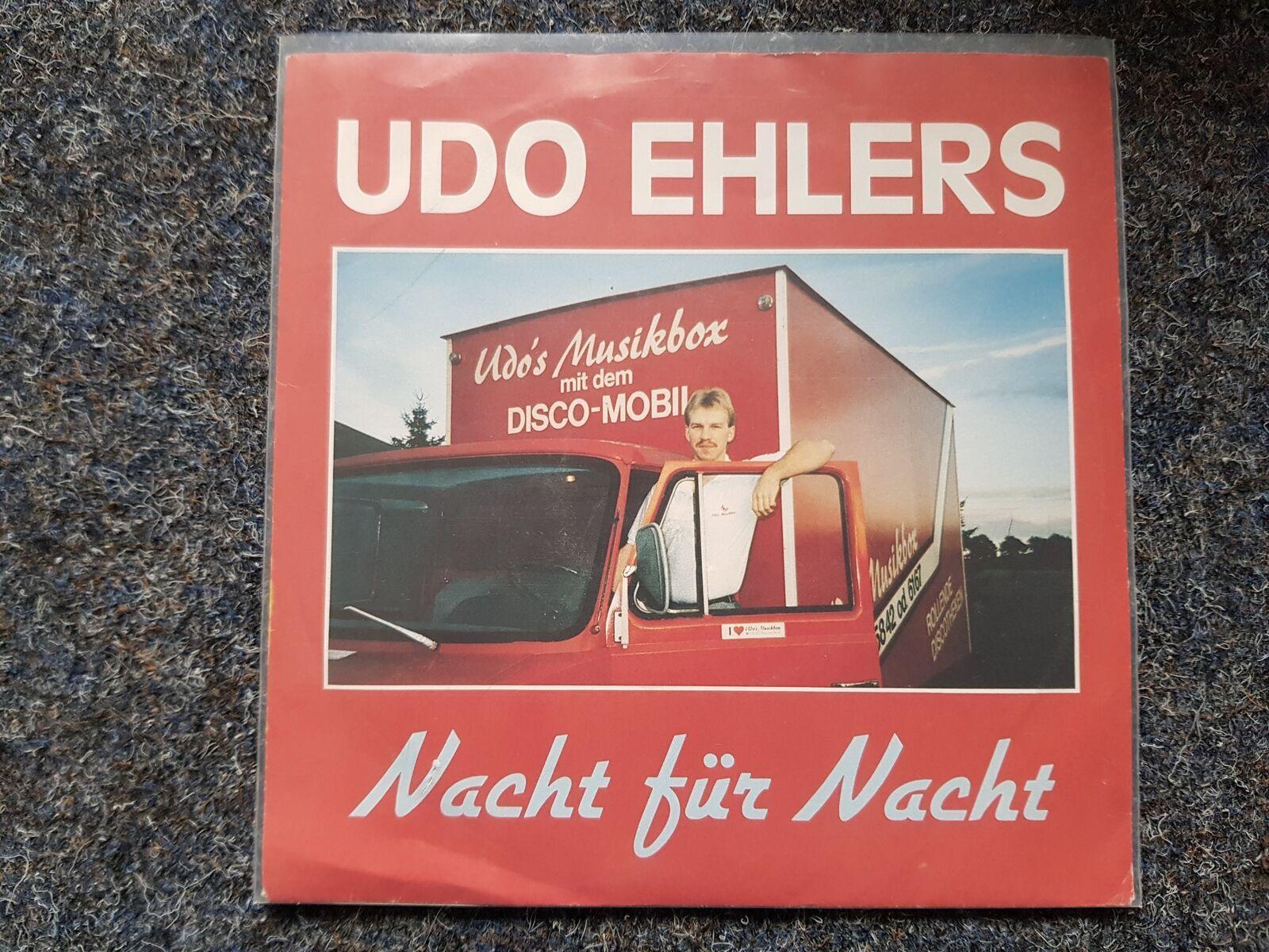 7"" Single Vinyl Udo Ehlers - Nacht für Nacht