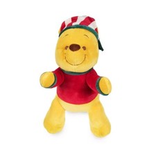 Disney Authentic Winnie the Pooh Holiday Cuddleez Plush Medium 13'' NWT