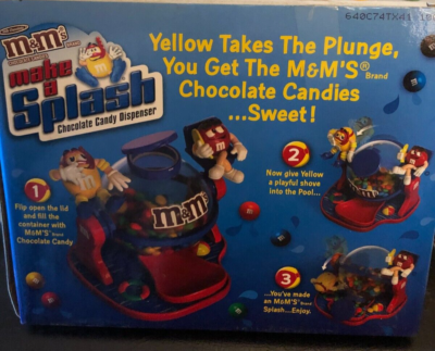 M&M's Make a Splash Chocolate Candy Limited Edition Collectible