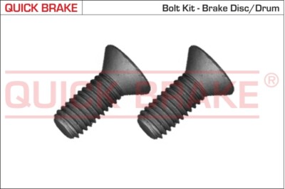 QUICK BRAKE 11676K Screw Set, brake disc for MERCEDES-BENZ NISSAN OPEL RENAULT V