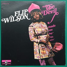 Flip Wilson DEVIL MADE ME BUY THIS DRESS Grammy-Winning Comedy LP Wardrobe Lady
