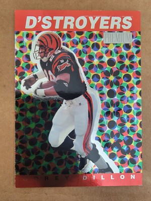 1998 Skybox Premium - D'Stroyers #2D Corey Dillon