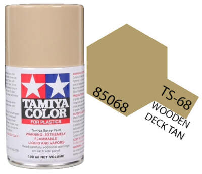 #ad Tamiya 85068 TS 68 Wooden Deck Tan Lacquer Spray Paint 100ml TAM85068 US $9.25