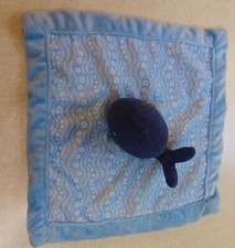 Falls Creek Baby Lovey Blue Whale Soother Fle...
