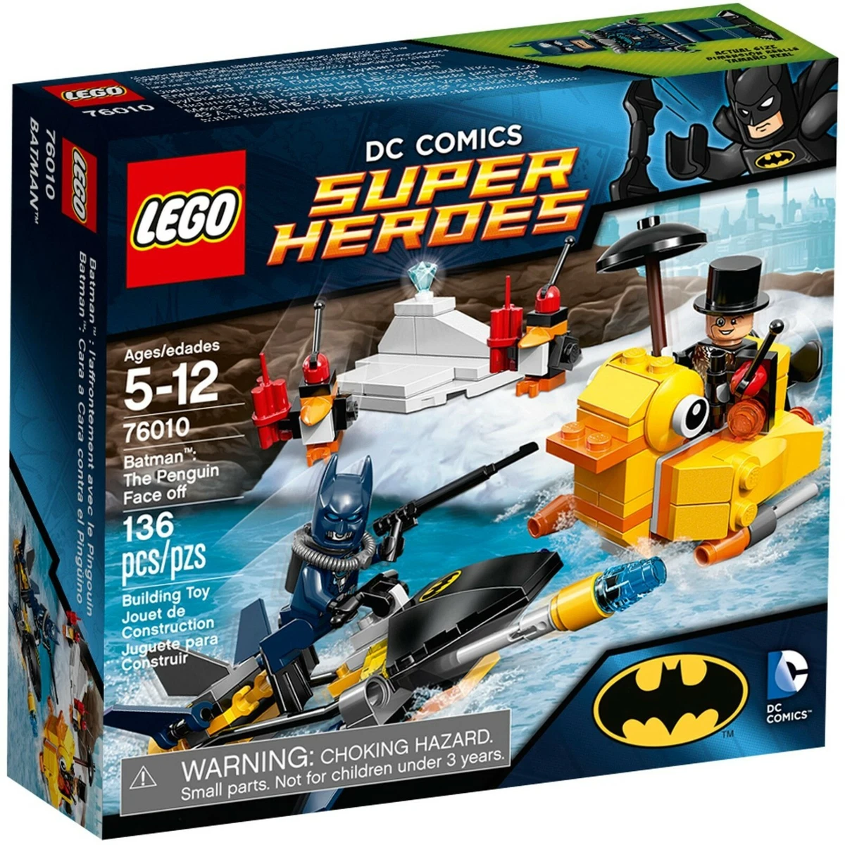 Menstruation med undtagelse af at retfærdiggøre LEGO Batman 76010 Batman: The Penguin Face off (2014) RETIRED *Factory  Sealed* | eBay