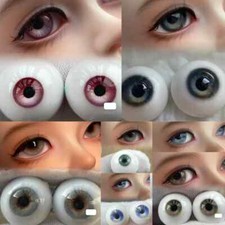 Dolls Eyes Resin 10/12/14/16/18mm DIY Doll Accessories Eyeball 1/4 1/6 1/8 1/3
