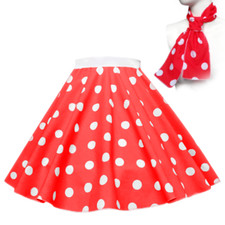 Polka Dot Rock’n’Roll Rock – 50er Jahre Kostüm, Ca. 43 Cm Lang, In 10 Farben & 2 Größen