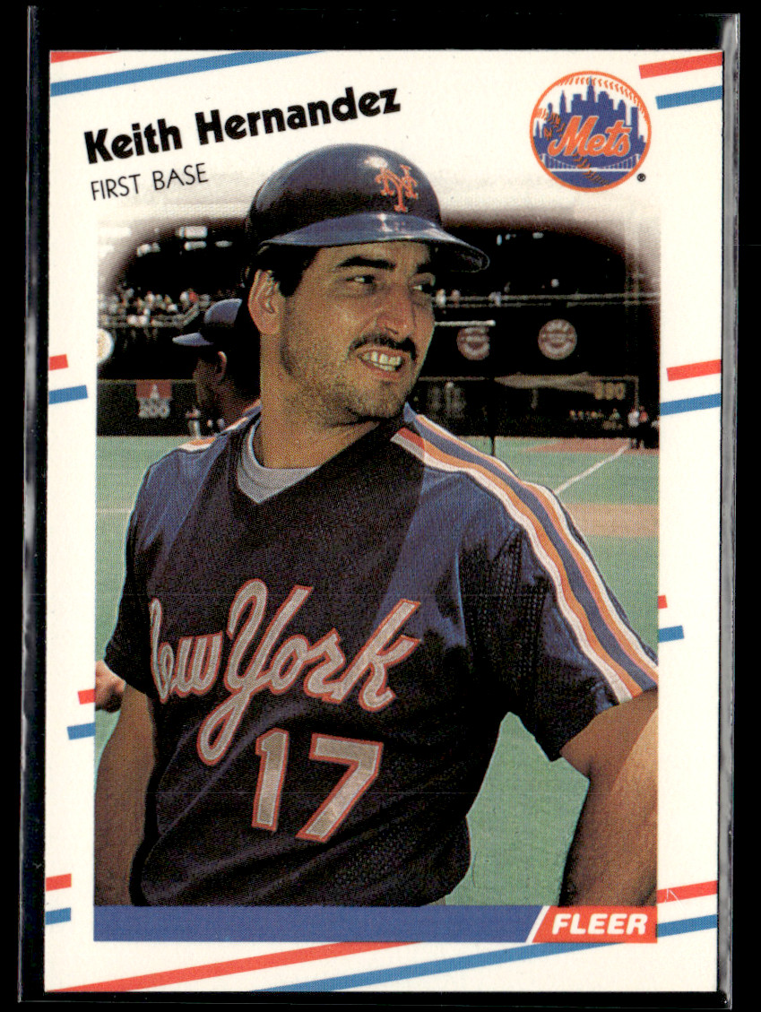 1988 Fleer - Keith Hernandez #136 Glossy