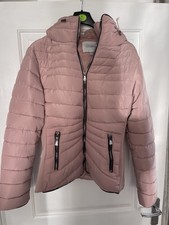 T K Maxx Pink Puffer Coat Size Xl