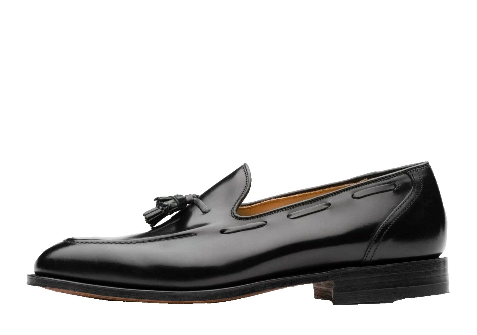Black Patent Leather Dress Shoes for Men