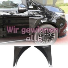 für Mercedes V Klasse W447 V250 2016-18 Carbon Seite Kotflügel Fender Vent Trims
