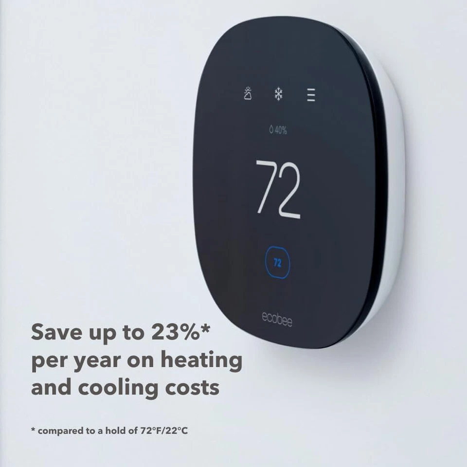ecobee Smart Thermostat Save 23 on Energy Costs WiFi Control for HVAC - Image 2 of 4