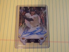 2019 Topps High Tek Aramis Garcia Rookie Auto Autograph RC Giants 