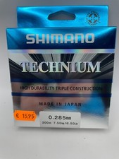Shimano Technium Made in Japan verschiedene Größen Schwarz monofil Schnur
