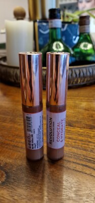 2 x Revolution Conceal & Hydrate Concealer C12.7