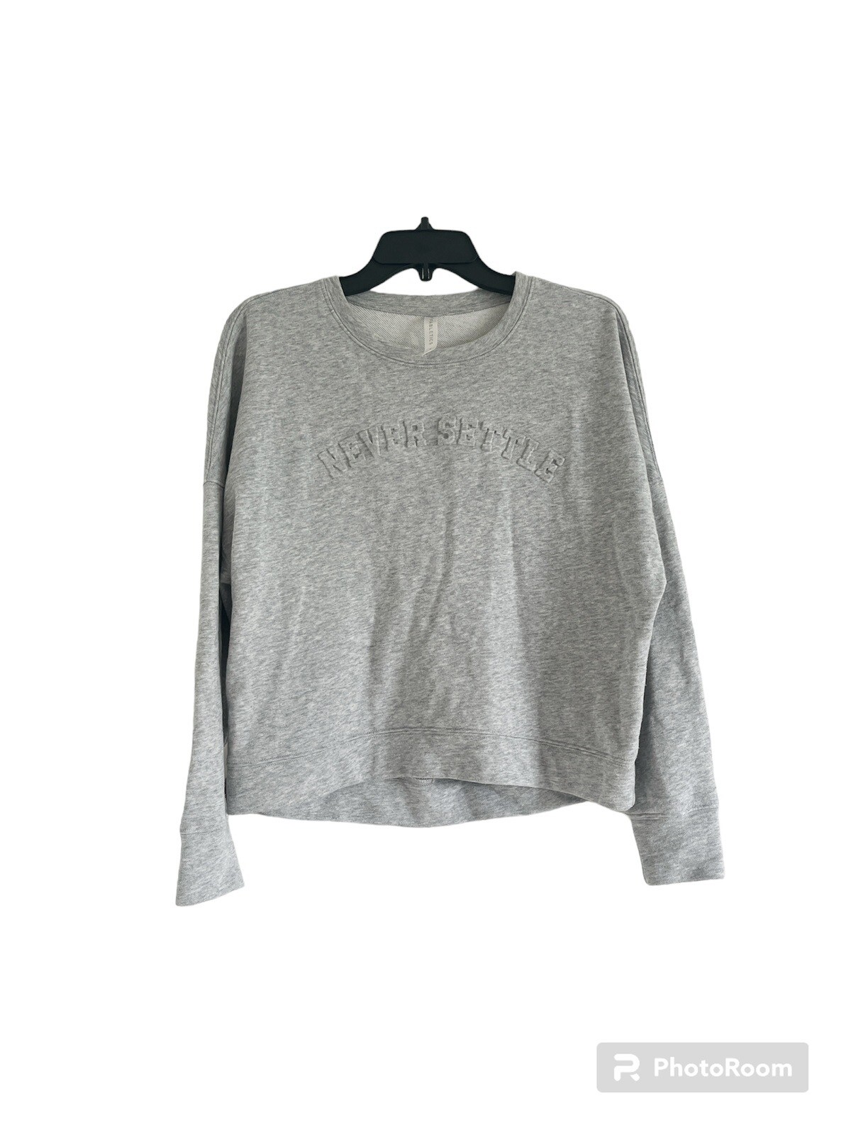 Fabletics Grey Never Settle Sweatshirt - image 1