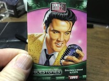 2010 Press Pass Milestones Diamond Elvis Presley # 69