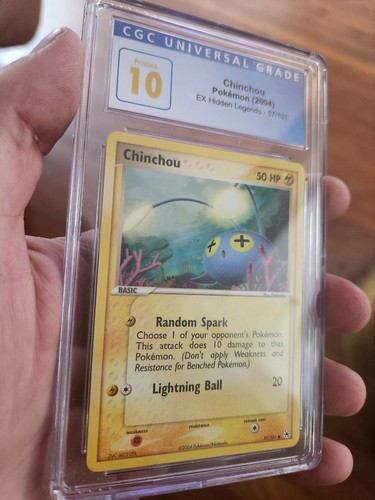 Chinchou graded CGC 10 for sale on eBay