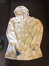 Kuhl Women's Jacket. Size S. Cream Polly Cotton Jacket Slim Fit Offers !!