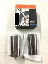 Front fork sliders Covers Cowbells touring Baggers 2014^ OEM Harley FLH Stock