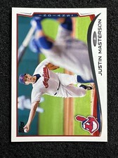 JUSTIN MASTERSON #507 2014 Topps Baseball QTY Cleveland Indians