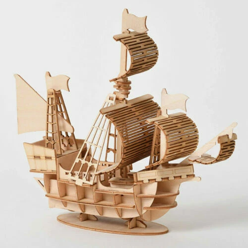 Puzzle in 3D in legno