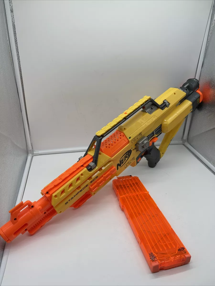 NEW NERF N-Strike Stampede ECS Ultimate Full-Auto Clip System Dart Blaster