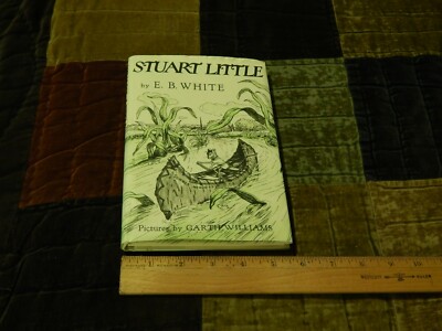 Stuart Little by E. B. White (1973, HCwDJ) Garth Williams ~ Harper/Row Vtg Book