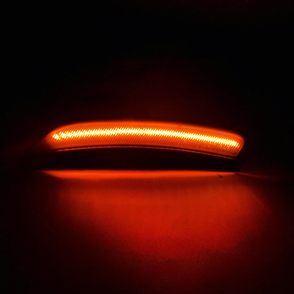 Para 2015 2016 2017 CHRYSLER 200 LENTE AHUMADA LED LUCES MARCADORAS LATERALES DELANTERAS Y TRASERAS Foto 2 de 4