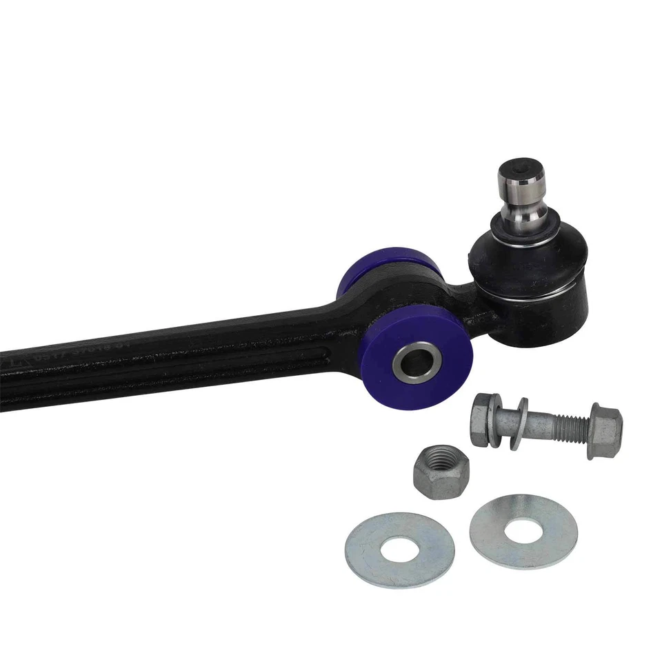 Braccio trasversale Lemförder con cuscinetto Powerflex PU per VW Polo 86C / Derby set pronto - Immagine 2 di 2