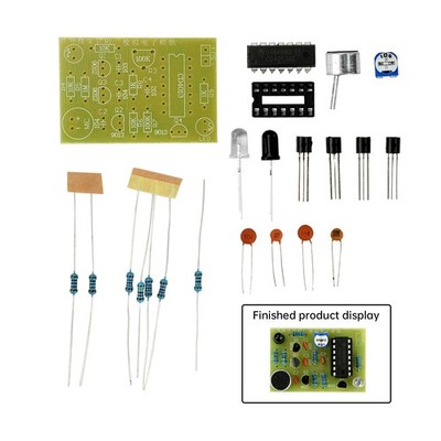 10set Analog Electronic Candle DIY Making Kit DC 5V Soldering Practice DIY Parts
