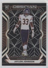 2020 Panini Obsidian Rookies Electric Etch Orange /75 Jaylon Johnson #170 12w4