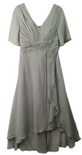 Mu Xiang Chen Women's Size 6 Green Evening Party Dress