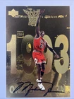 New ListingUPPER DECK MICHAEL JORDAN GOLD SERIES OVERSIZED CARD! 1993