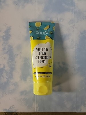 K-BEAUTY-SOOAE/SQUEEZED LEMON FOAM +DEEP CLEANSING REFRESHING 150ML 