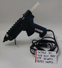 Vintage 3M Glue Gun 40 Watts Black HTF Tested Works Rare China Crafts