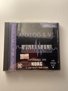KORG WPC 14 ANALOG & VS WAVESTATION 1990