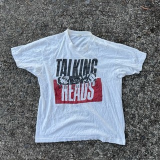 Vintage 1980’s Talking Heads T Shirt Mens XL Single Stitch 1986 Wild Wild Life