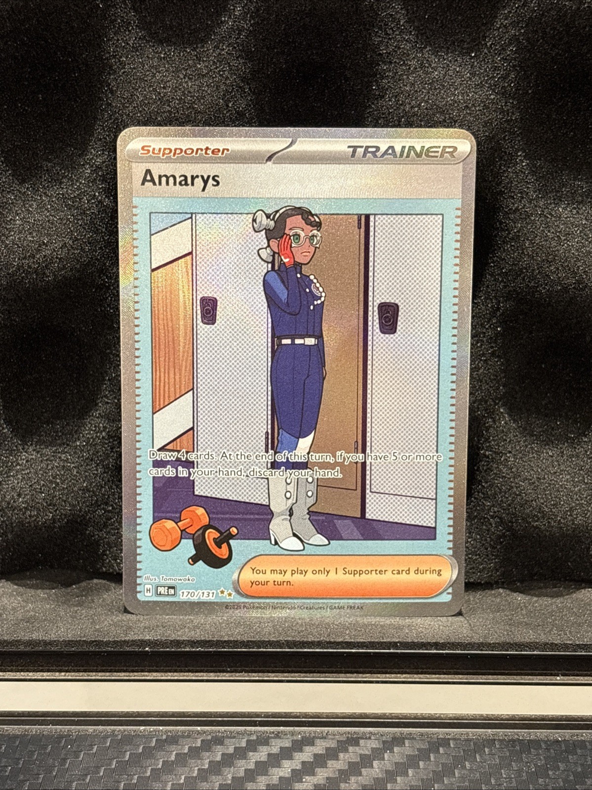 Amarys - 170/131 - Pokemon Prismatic Evolutions Special Illustration Rare LP